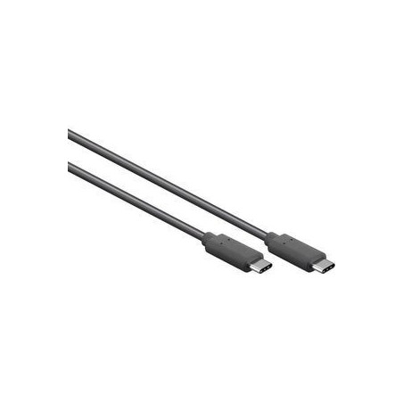 goobay USB 3.2 Gen 2 USB Type-C kabel 50cm Sort